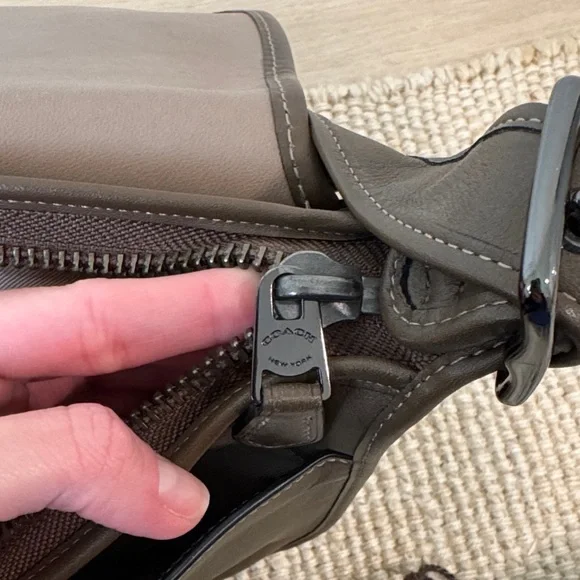 Coach Brown Crossbody/messenger Bag - Picture 10 of 12